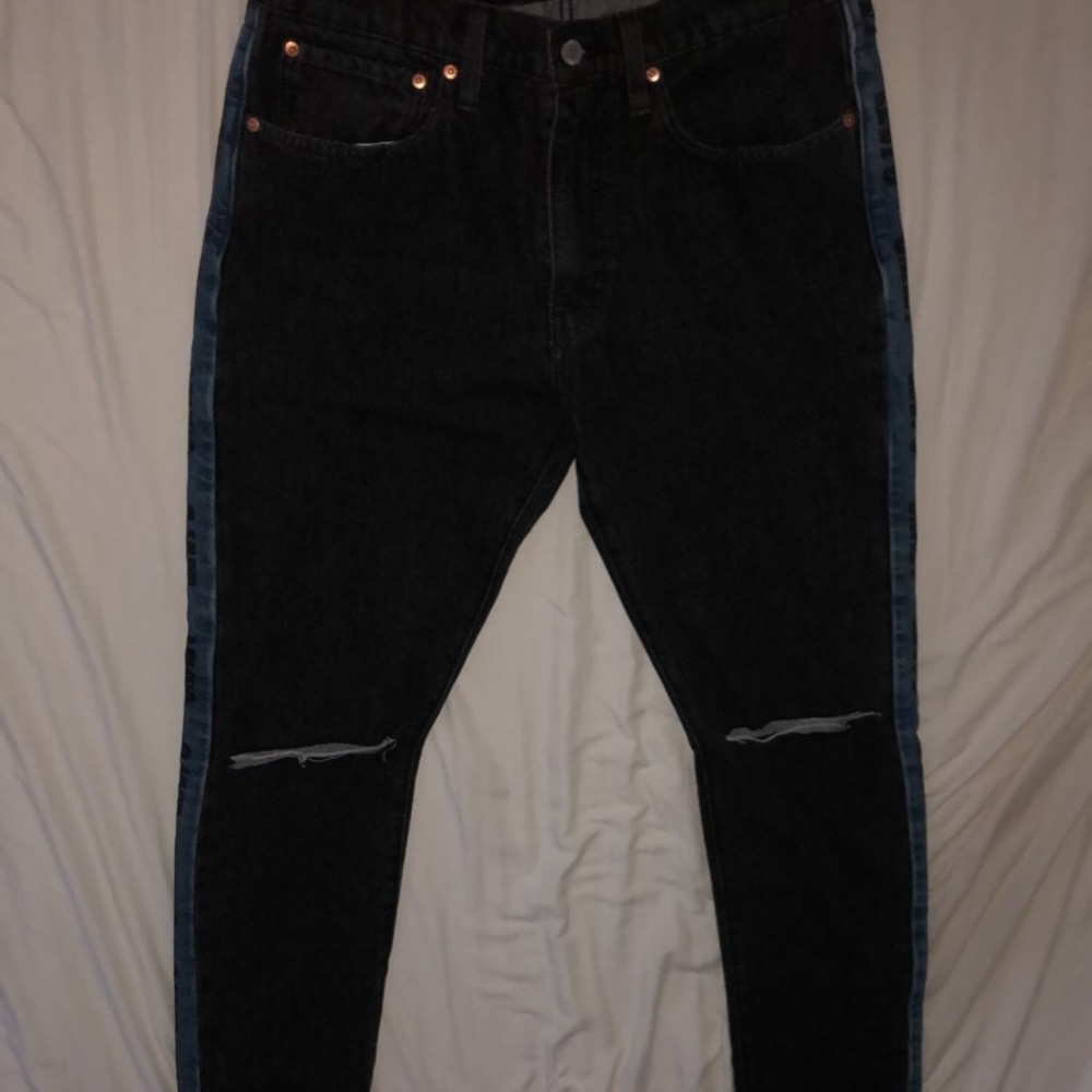 Levi’s Black and Denim Jeans